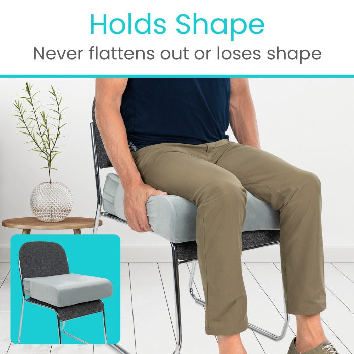 Easy-Rise Chair Cushion With Non-Slip Support - Bathroom Safety & Daily Living