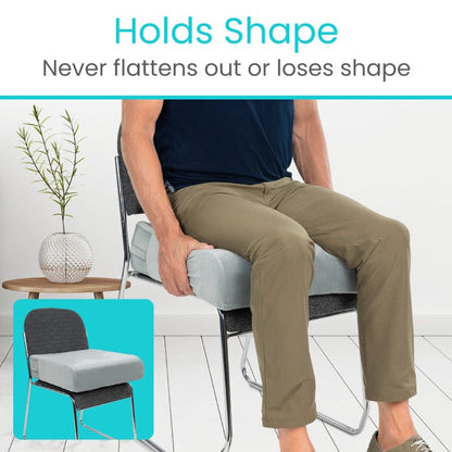 Easy-Rise Chair Cushion With Non-Slip Support - Bathroom Safety & Daily Living