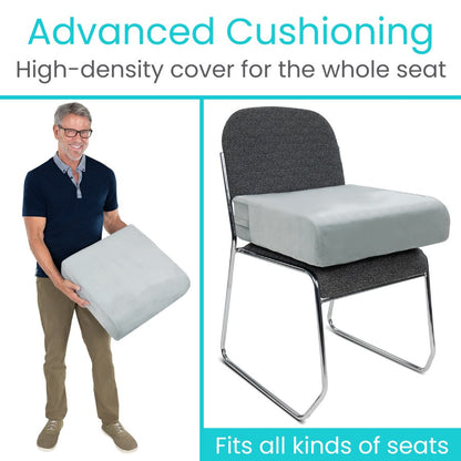 Easy-Rise Chair Cushion With Non-Slip Support - Bathroom Safety & Daily Living