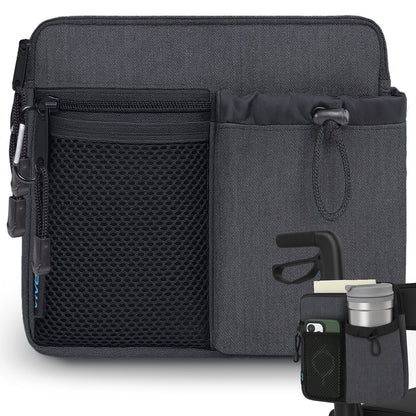 Ergonomic Rollator Storage Bag With Water-Resistant Material - Mobility & Transfer Equipment