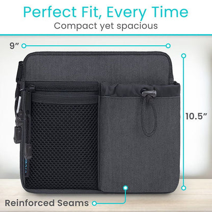 Ergonomic Rollator Storage Bag With Water-Resistant Material - Mobility & Transfer Equipment