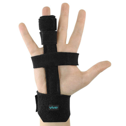 Extended Trigger Finger Splint - Black