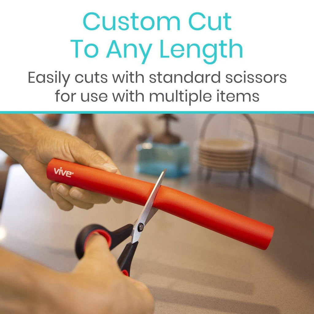 Foam Grip Tubing Assistive Utensil Handle Enlargers - Adaptive Grip Aid