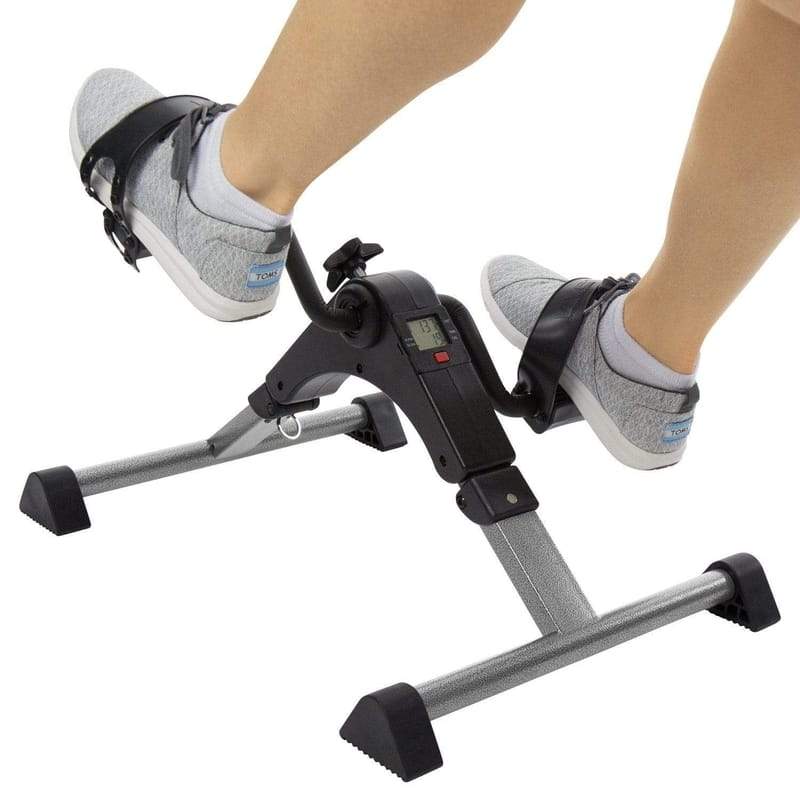 Folding Pedal Exerciser - Silver Vein