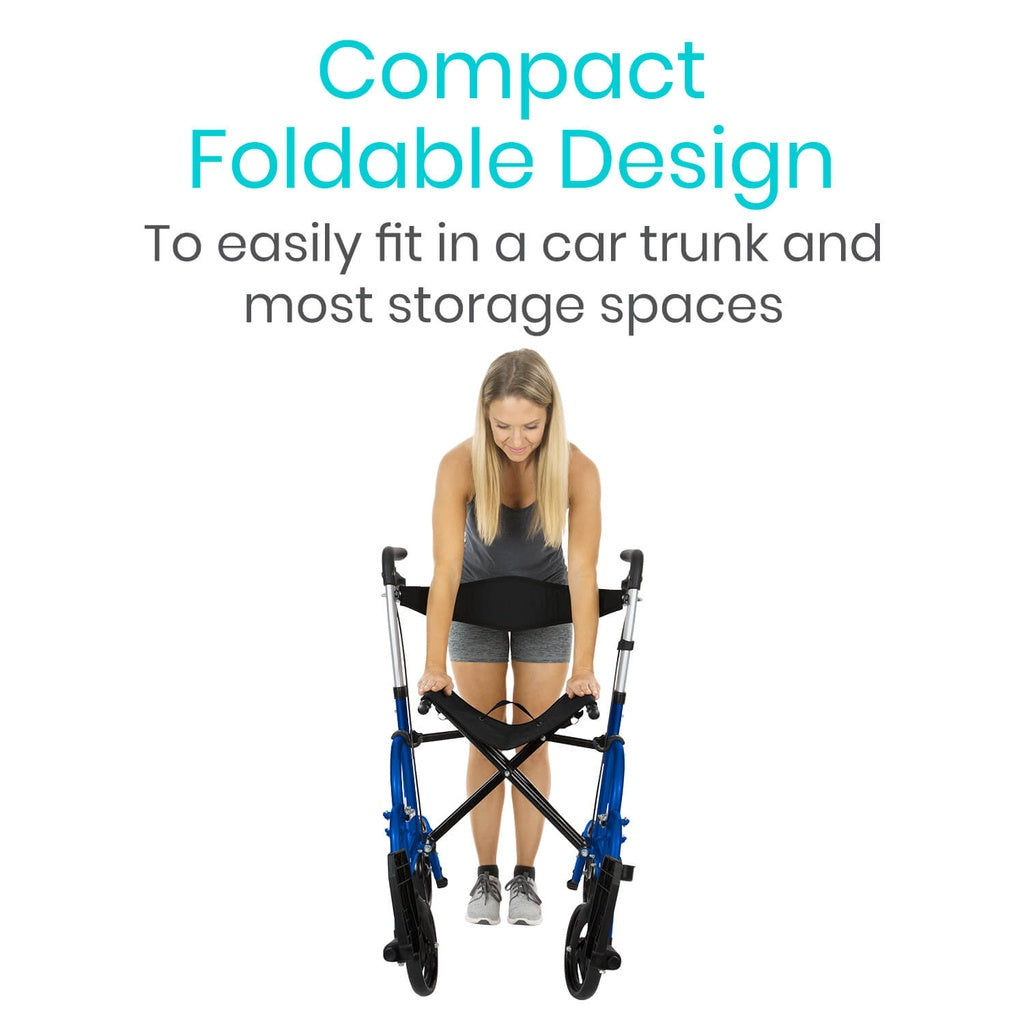 Wheelchair Rollator - Blue