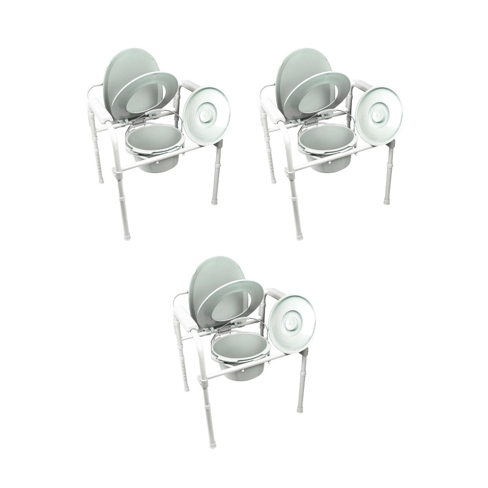 Folding Commode - 3 Pack