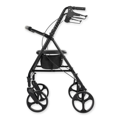 Folding Core Rollator Walker With 8-Inch Wheels And Seat - Mobility & Transfer Equipment