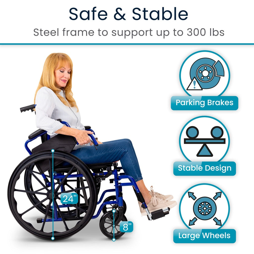 Core Wheelchair K1 (16’’-18’’-20’’ 300 lbs)