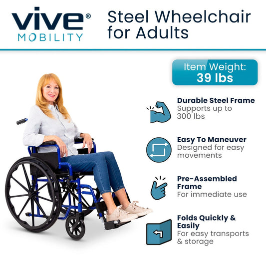 Core Wheelchair K1 (16’’-18’’-20’’ 300 lbs)