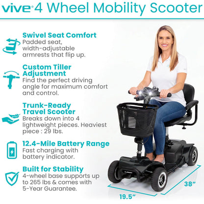 4 Wheel Mobility Scooter