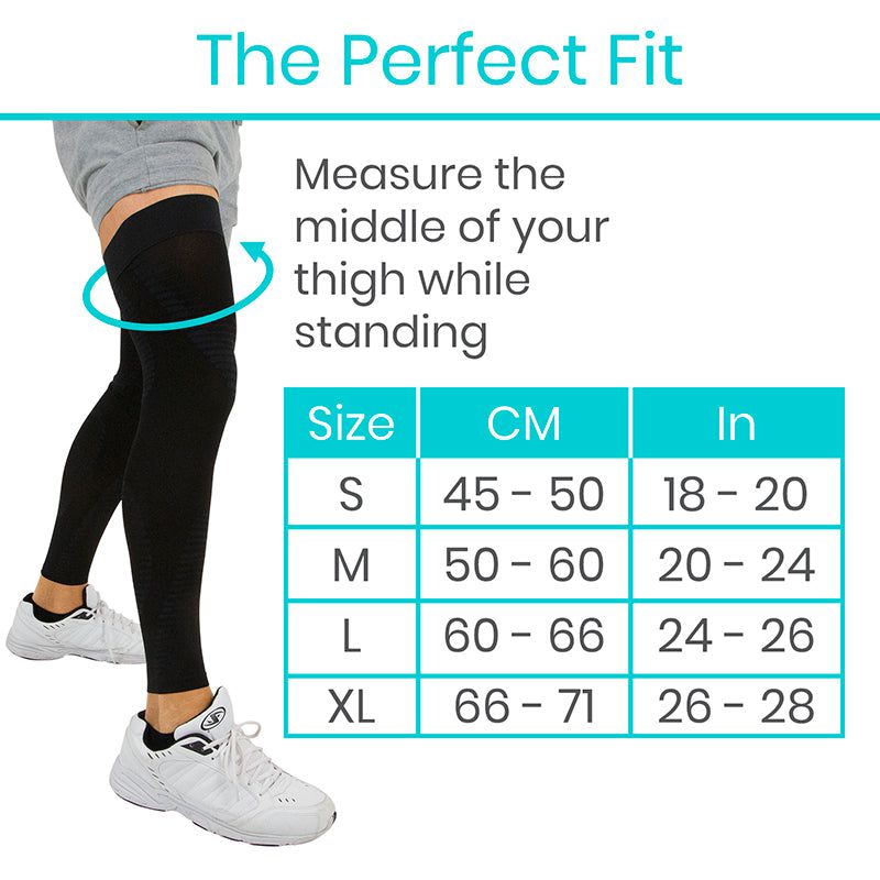 Leg Compression Sleeve Black