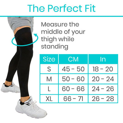 Leg Compression Sleeve Black