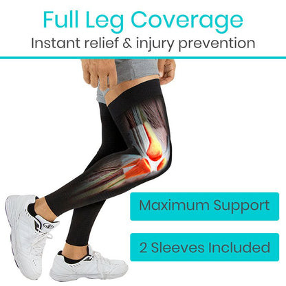 Leg Compression Sleeve Black