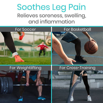 Leg Compression Sleeve Black