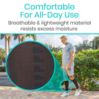 Calf Compression Sleeve Black