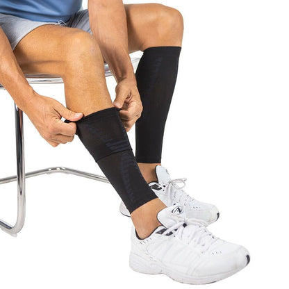 Calf Compression Sleeve Black - X-Large