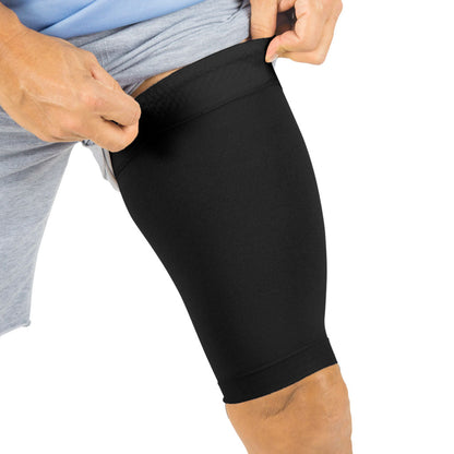 Thigh Compression Sleeve Black - Small