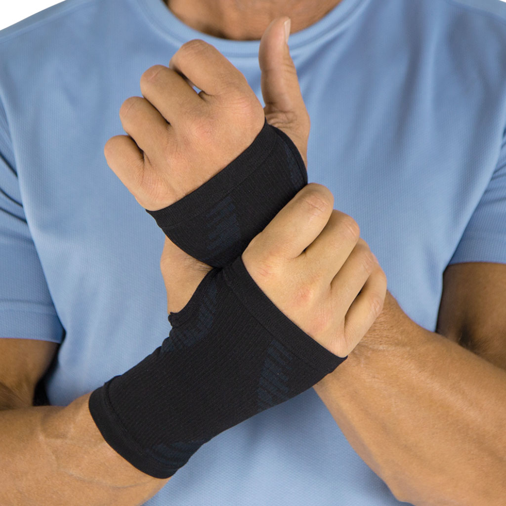 Wrist Compression Sleeve Black - Large