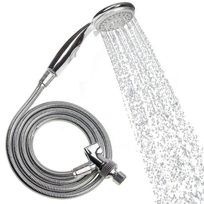 Handheld Shower Head With Long Hose Multiple Spray Settings - Handheld Shower Head