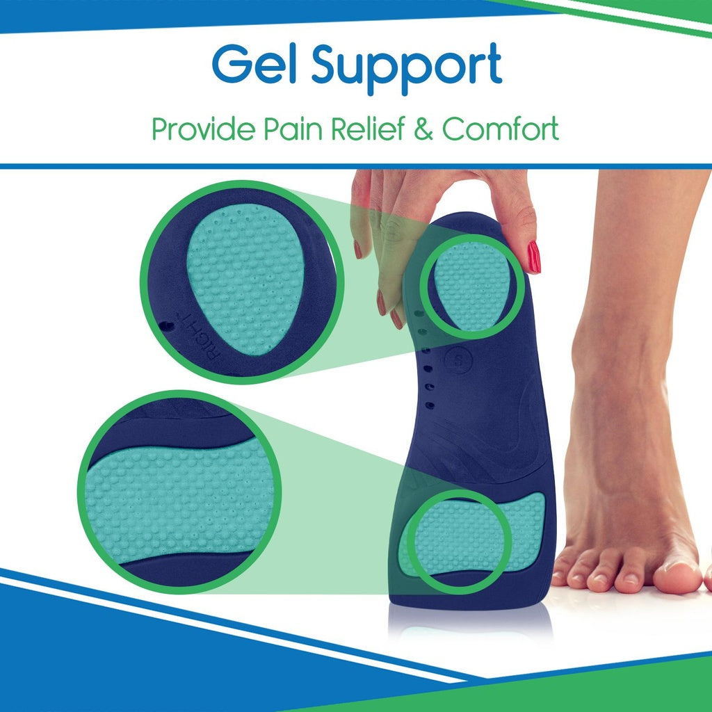 Heavy Duty Gel Insoles - Small