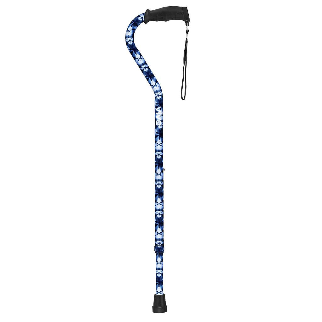 Offset Cane - Blue Burst
