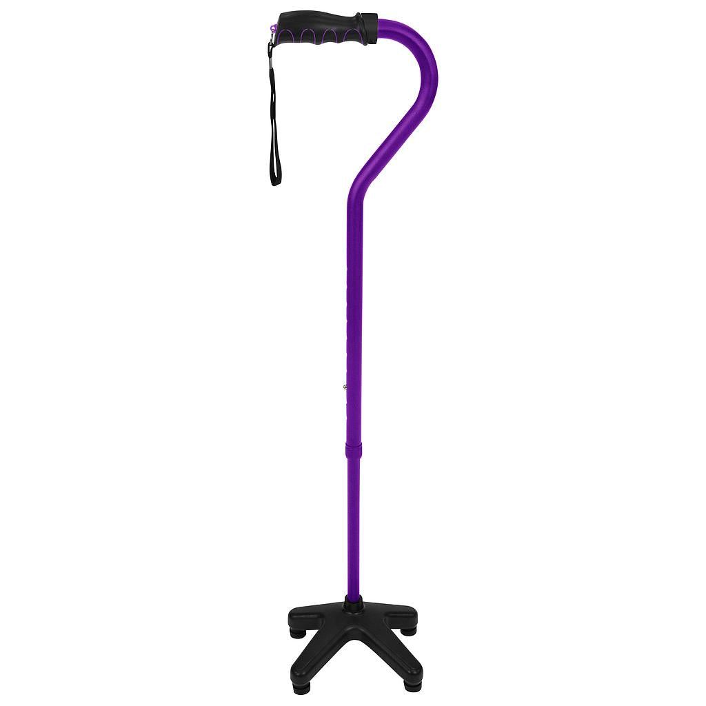 SureWalk Quad Cane - Purple