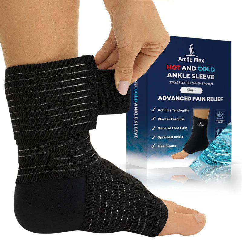 Hot and Cold Ankle Sleeve - Small