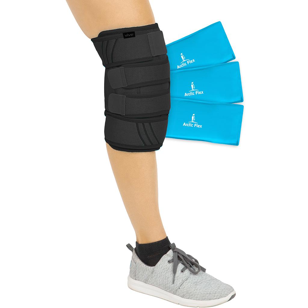 Knee Ice Wrap - Black