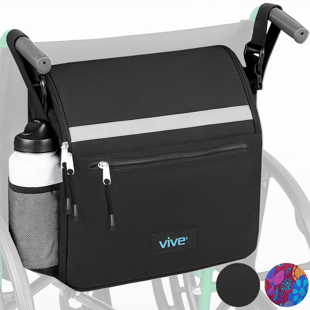 Wheelchair Bag Large - Black