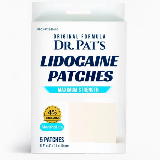 Dr. Pat’s Lidocaine Patches 4%