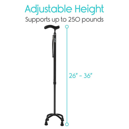 Carbon Fiber Quad Cane