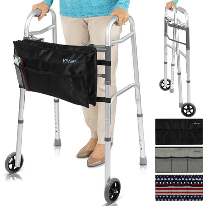 Folding Walker - Black