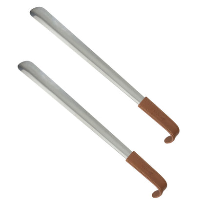 Metal Shoehorn - 16.5’’ / Silver / 2 Pack