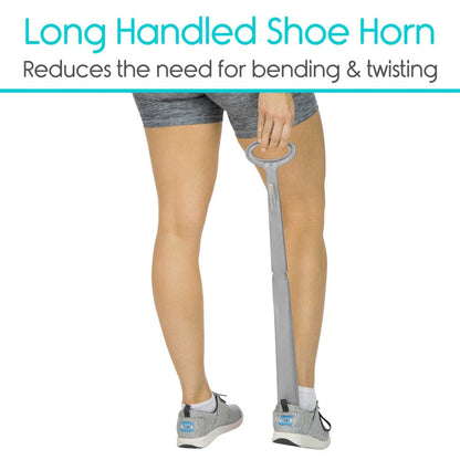 Shoehorn with Sock Remover 23’’