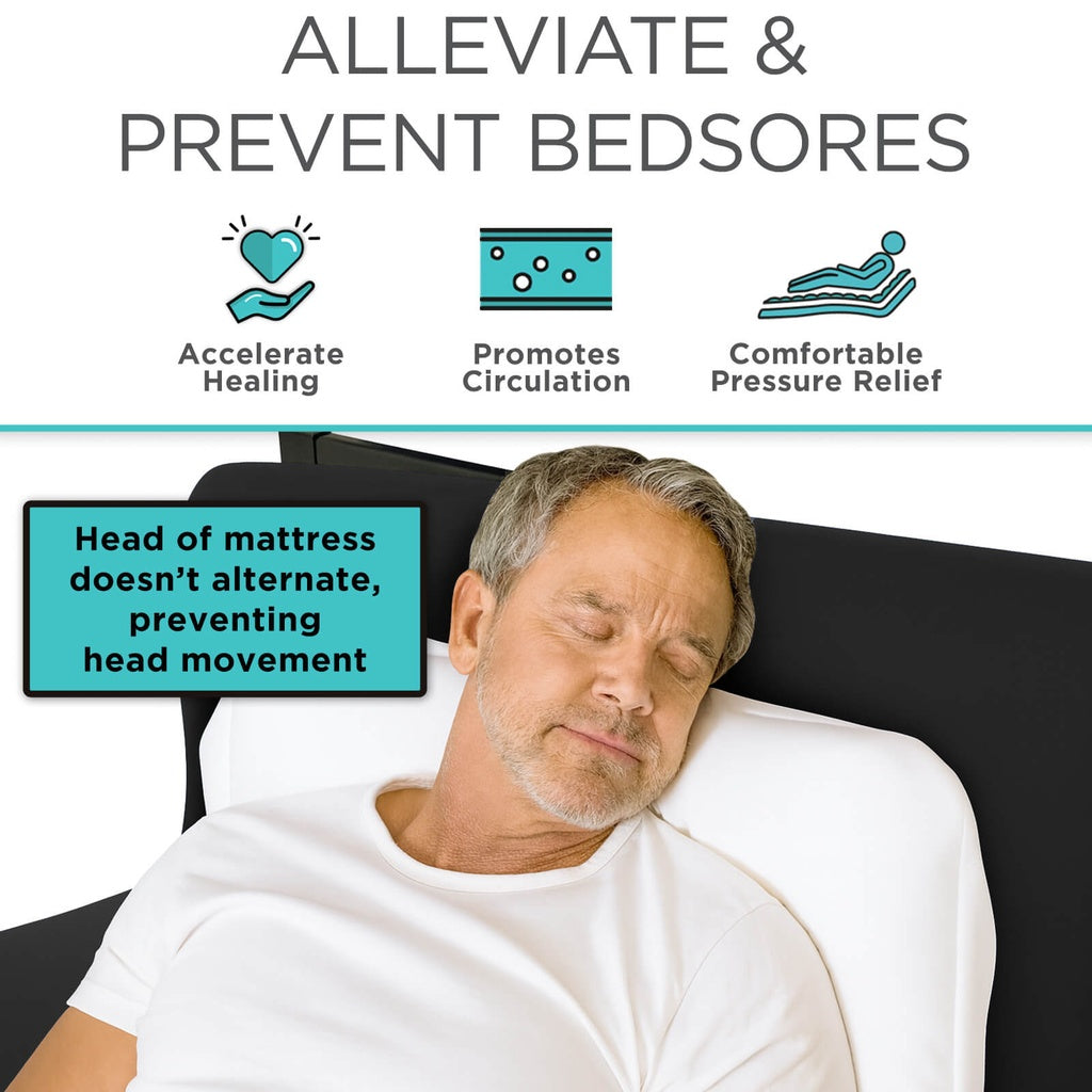Low-Air-Loss 8-Inch Alternating-Pressure Mattress With Pump - Hospital Beds & Accessories