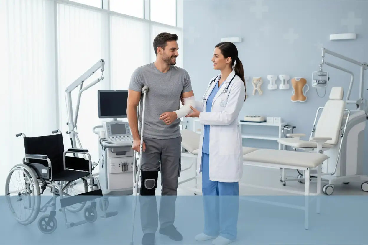 Workers comp case manager medical equipment