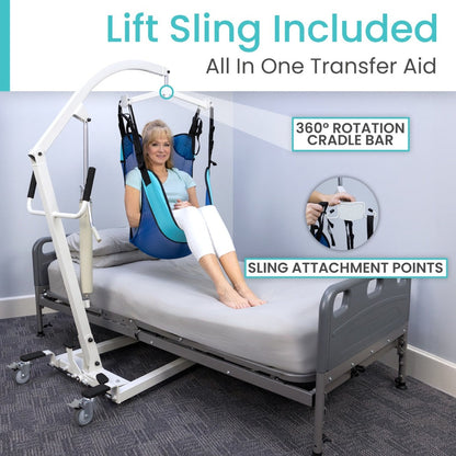 Hydraulic Patient Lift With Sling