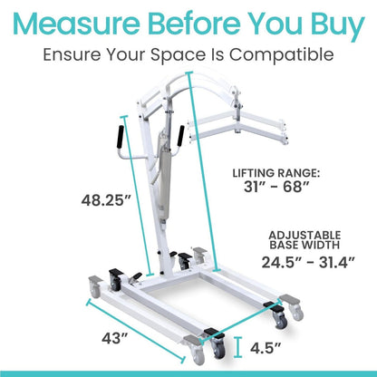 Hydraulic Patient Lift With Sling