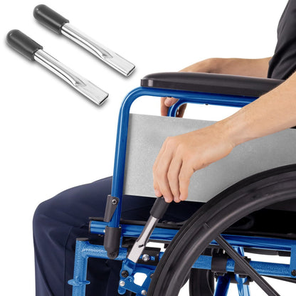 Manual Wheelchair Brake Handle Extensions With Easy-Grip Ends - Mobility & Transfer Equipment