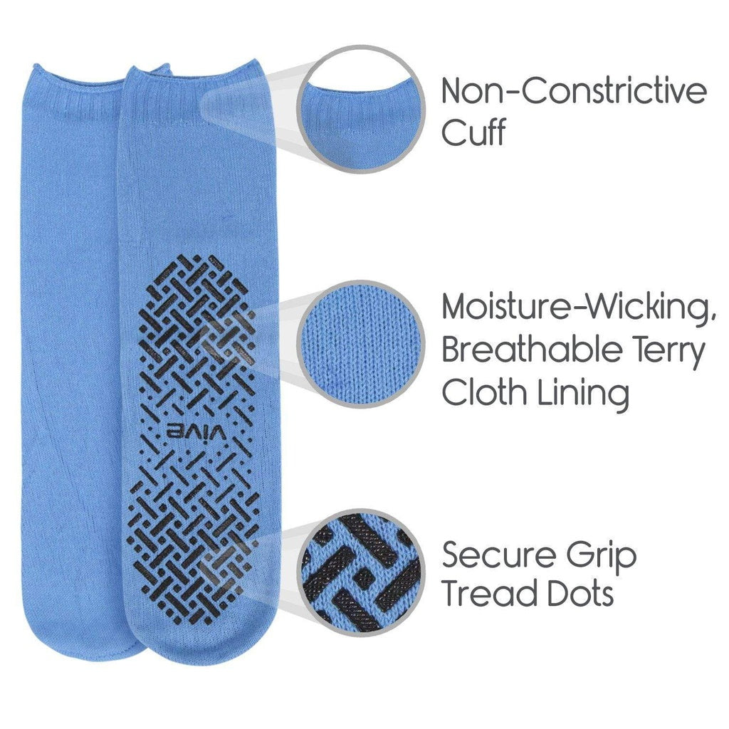 Non Slip Socks (6 Pairs)