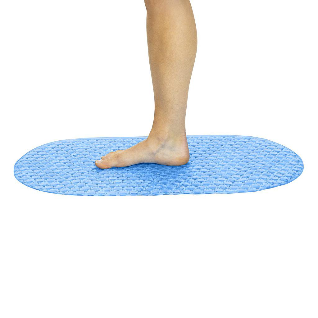26’’ Oval Bath Mat - Blue