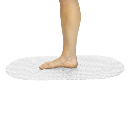 26’’ Oval Bath Mat - Clear