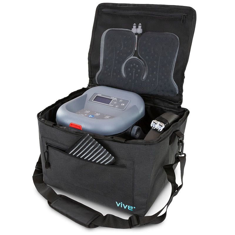 Multi Purpose Carry Bag (Ice Therapy Machine & Leg Compression Pump Compatible) - Black