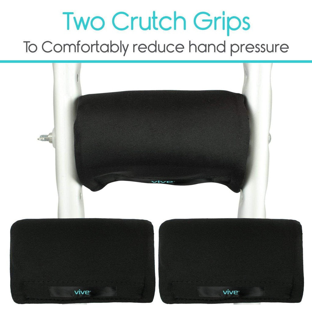 Crutch Pad Kit - Black