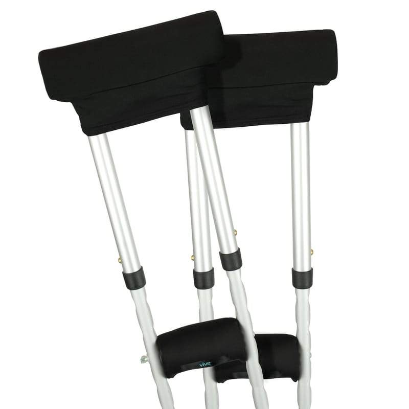 Crutch Pads - Black