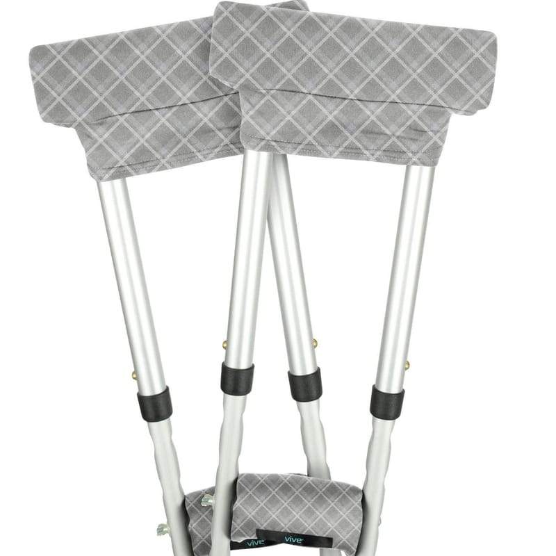 Crutch Pads - Plaid