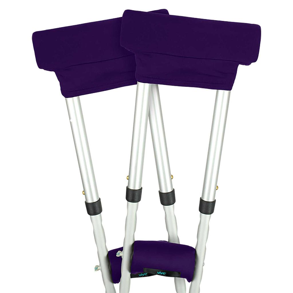 Crutch Pads - Purple
