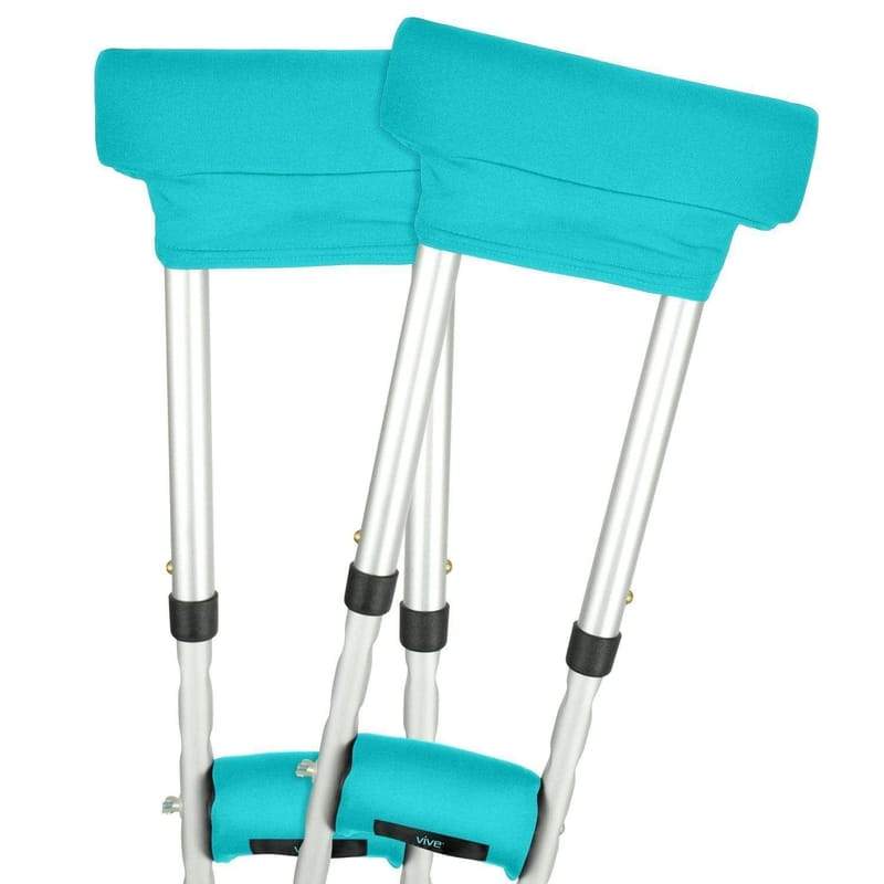 Crutch Pads - Teal