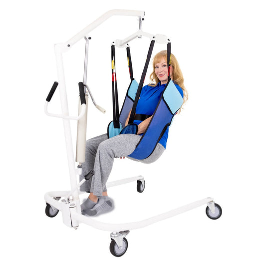 Padded Toileting Sling For Patient Lifts - Mobility & Transfer Equipment