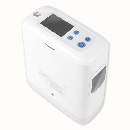 Portable Oxygen Concentrator With Six Flow Settings - 8 Cell Battery - Respiratory Care